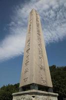 obelisco di Teodosio a Istanbul, in Turchia foto