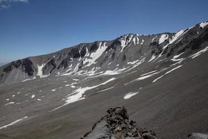 picco del monte erciyes a kayseri, in turchia foto