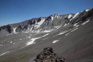 picco del monte erciyes a kayseri, in turchia foto