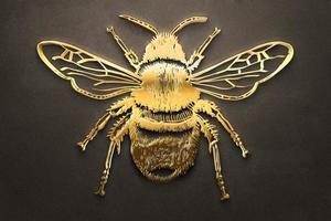 ape rendering 3d illustrazione vista dall'alto foto