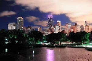 vista sulla città di Chicago foto