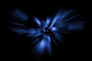 immagine sfocata fascio di luce blu, sfondo astratto, effetto pennello foto