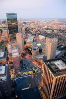 vista sul paesaggio urbano di Boston foto