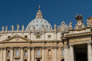 basilica di san pietro, città del vaticano, roma, italia foto