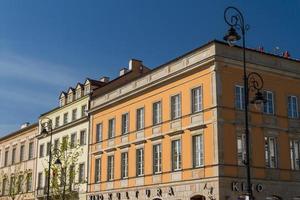 centro città di varsavia, polonia foto