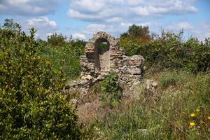 rovine laterali in Turchia foto