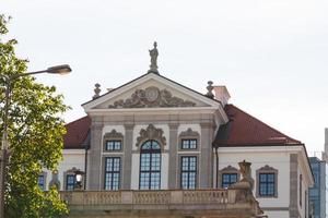 museo di frederick chopin. palazzo barocco a varsavia.. famoso architetto olandese tylman van gameren. foto