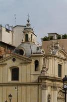 Roma, Italia. particolari architettonici tipici della città vecchia foto