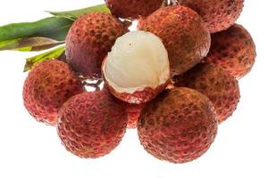 litchi di frutta asiatica foto