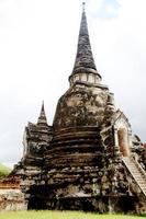 pagoda al tempio di Wat Chaiwattanaram, Ayutthaya, Tailandia foto