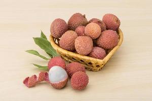 frutta tropicale - litchi foto