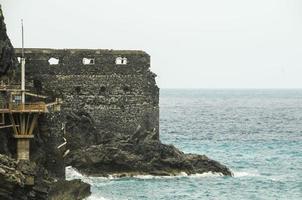 antico castello rupestre foto