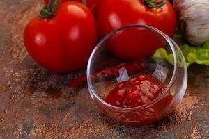 salsa di ketchup foto