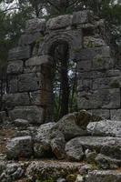 rovine phaselis in turchia foto