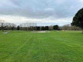 una vista della campagna del Cheshire a Carden Park foto