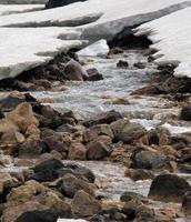 cambiamento climatico - scioglimento dei ghiacciai in Islanda foto