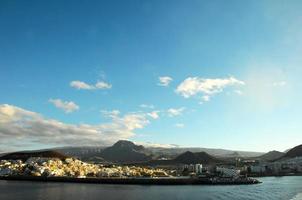 vista di Tenerife sud foto