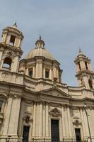 sant'agnese in agonia in piazza navona, roma, italia foto