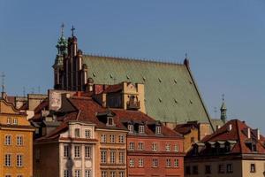 piazza del castello a varsavia, polonia foto