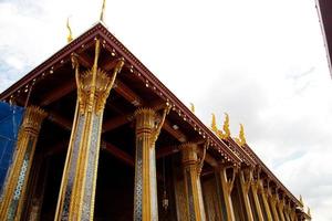 dettaglio del grande palazzo a bangkok, tailandia foto