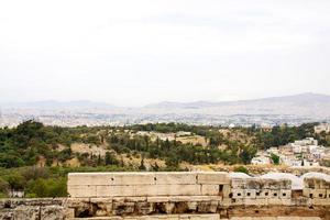 vista di Atene foto