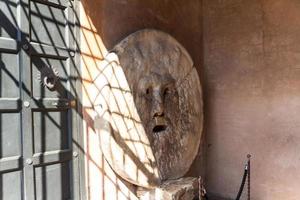 bocca della verità, roma, italia foto