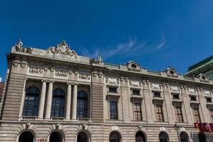 holdenplatz nel complesso di hofburg, vienna, austria foto