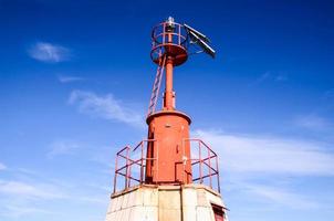 il faro d'acciaio rosso foto