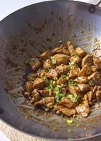 mescolare il pollo all'anacardio cinese fritto