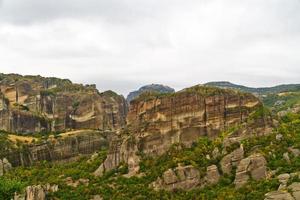 scogliere e monasteri di meteore foto