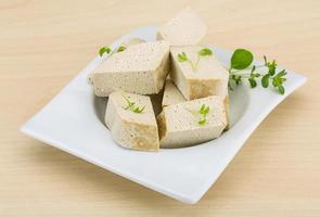 tofu - formaggio di soia foto