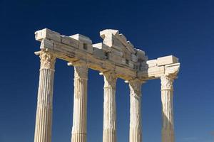 apollo tempio di lato foto