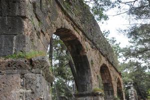 rovine phaselis in turchia foto