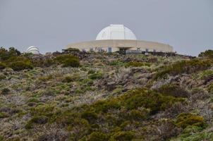 giornata nuvolosa nel parco nazionale del teide foto