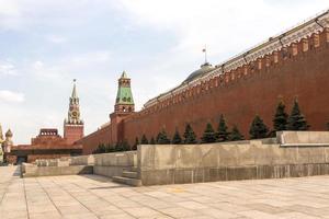 Torre Spasskaya sulla piazza rossa foto