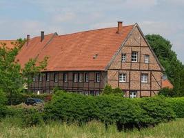 la città di steinfurt nel muensterland tedesco foto