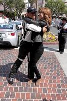 los angeles, 12 aprile - corbin bleu, amy purdy al long beach grand prix pro celeb race day al circuito di long beach grand prix il 12 aprile 2014 a long beach, ca foto