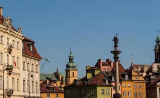 piazza del castello a varsavia, polonia foto