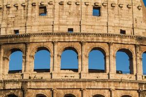 Colosseo a Roma, Italia foto