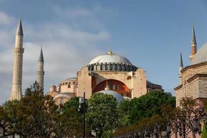 museo di hagia sophia a sultanahmet, istanbul, turchia foto