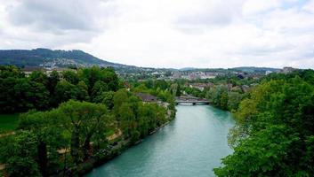 fiume e natura a berna foto