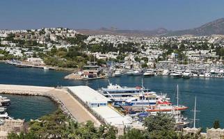 Bodrum città in Turchia foto