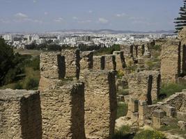 la città di tunisi in tunisia foto