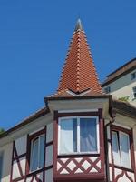 meersburg sul lago di costanza in germania foto