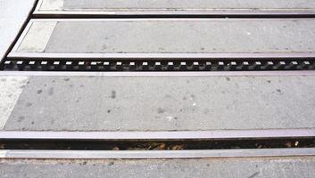 binario ferroviario alla stazione ferroviaria di lucerna foto