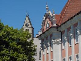 meersburg sul lago di costanza in germania foto