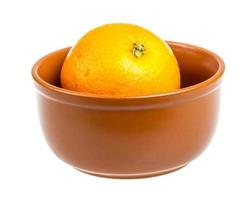 mucchio di arance nel piatto foto