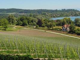 meersburg sul lago di costanza in germania foto