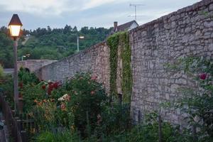 villaggio di eibelstadt in germania foto