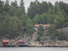 il mar baltico vicino a stoccolma foto